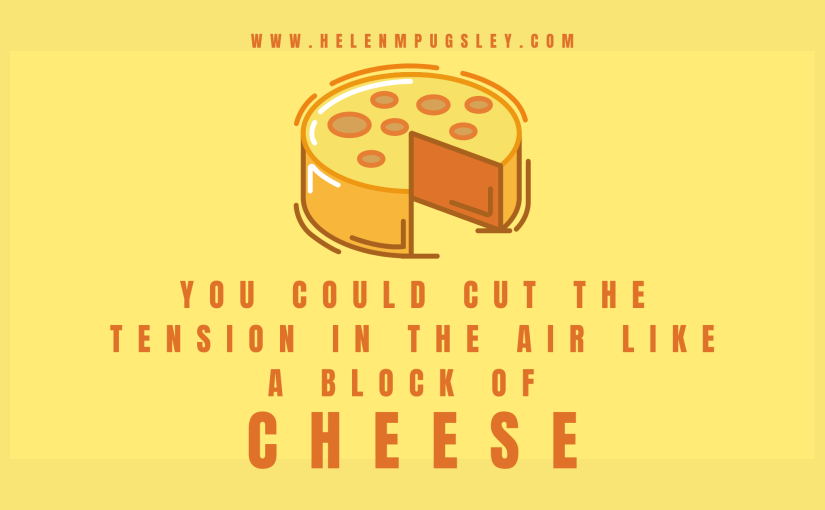 You Could Cut The Tension In The Air Like A Block of Cheese
